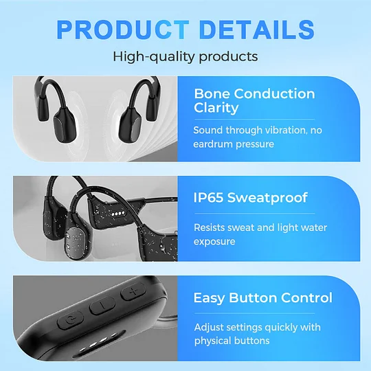 🔥🔥Final 3 Hours: 70% OFF🏆 Limited-Time Offer – Don’t Miss This Deal🔥Pryxo Bone Conduction Smart Hearing Aids